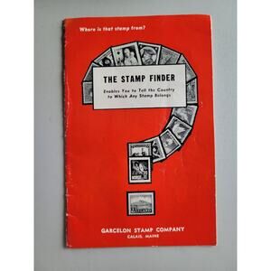vintage The Stamp Finder booklet